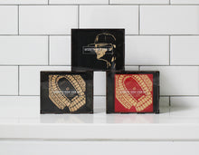BUCKEYE LEAF COASTERS (BLACK)