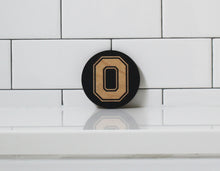 BLOCK 'O' PARTY COASTERS (BLACK)