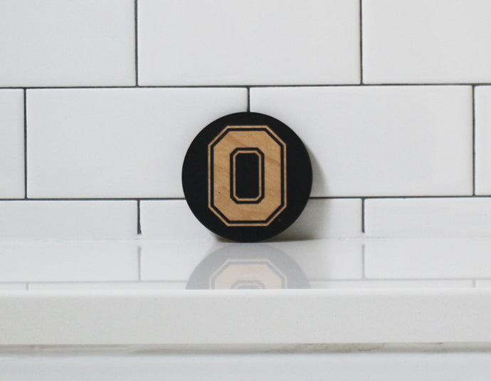 BLOCK 'O' PARTY COASTERS (BLACK)
