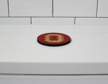 BLOCK 'O' PARTY COASTERS (SCARLET)