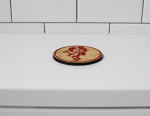 BRUTUS BUCKEYE COASTERS (SCARLET)