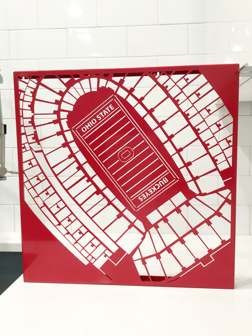 THE SHOE (SCARLET COATED STEEL)